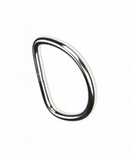 Straight D-ring 6 mm